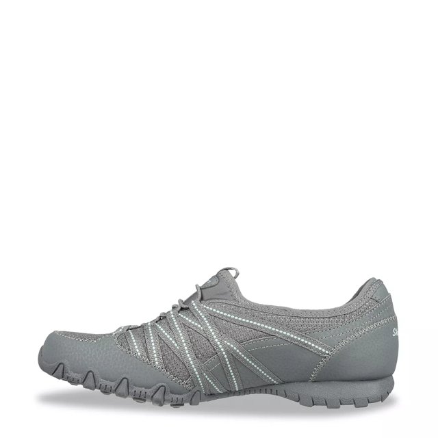 Womens Skechers Relaxed Fit Commute Time Delightful Day Grey