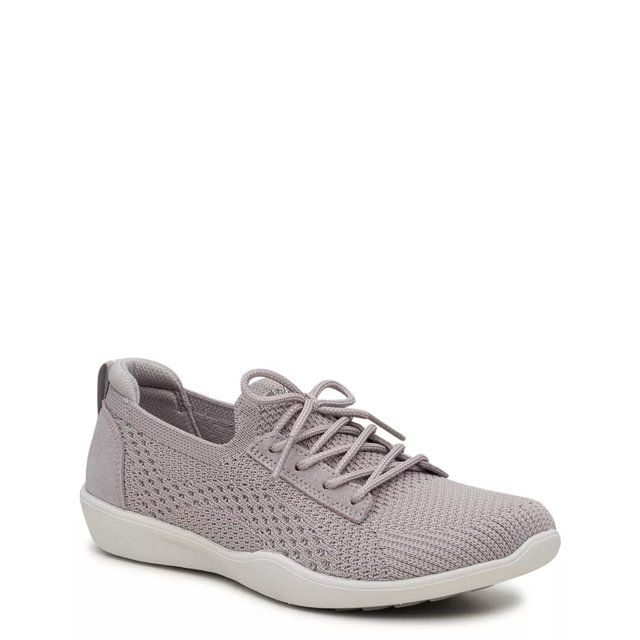 Skechers Women s Newbury St. Casually Slip On Sneaker in Light Grey Size 8.5 Medium