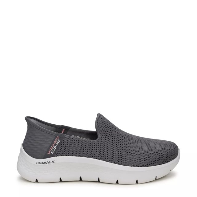 Skechers Go Flex Walk Womens Shoes (Grey), Skechers