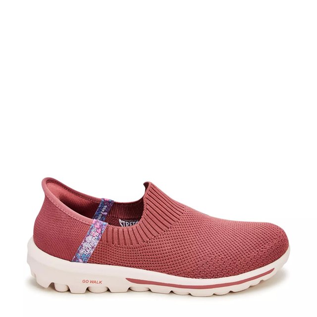 Skechers Women s Hands Free Slip ins GO WALK Travel Tahiti Sunset Sneaker DSW Canada
