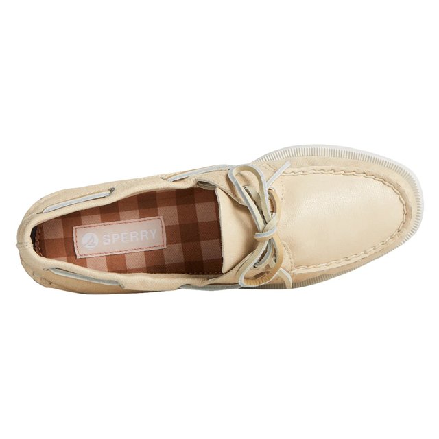 Two tone sperry boat shoes discount