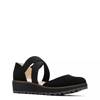 Hush Puppies Emma Cross Strap Wedge Slip-On