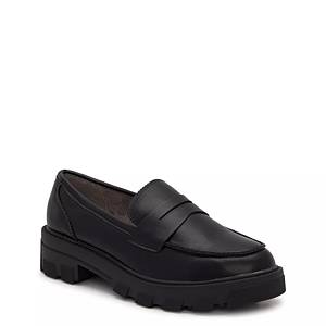 Pimfylm Black Flats For Women Dressy Comfort Women's Wendy Black