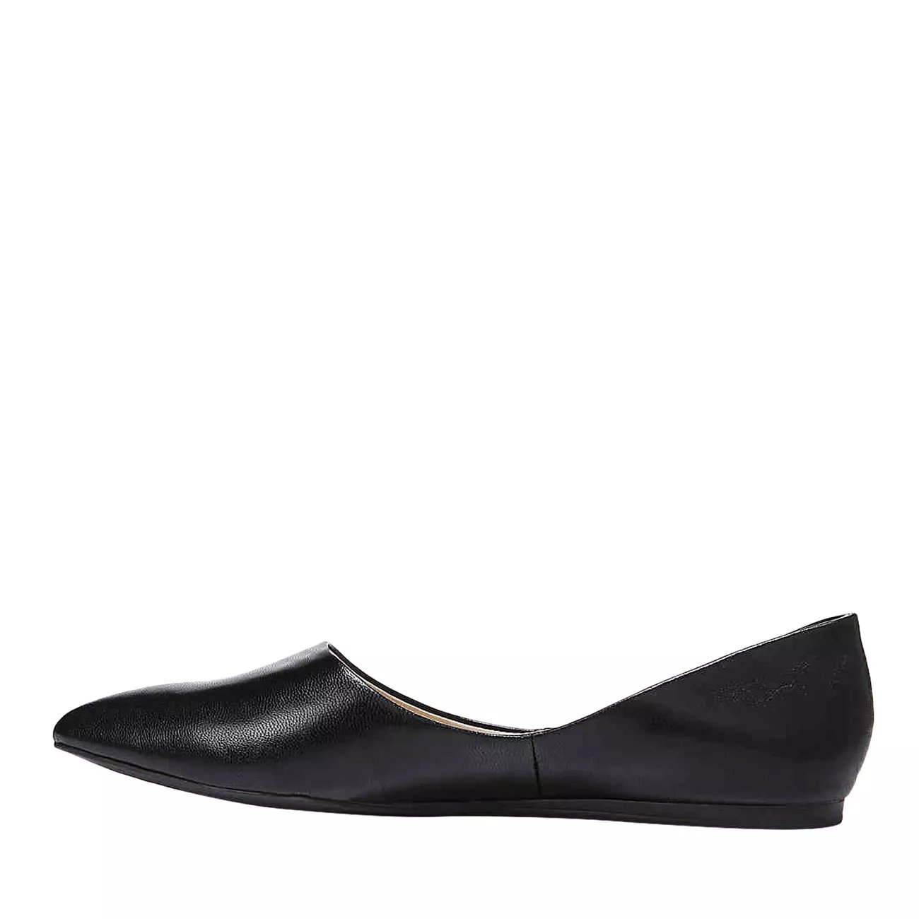 franco sarto hazeline leather pointed toe flat