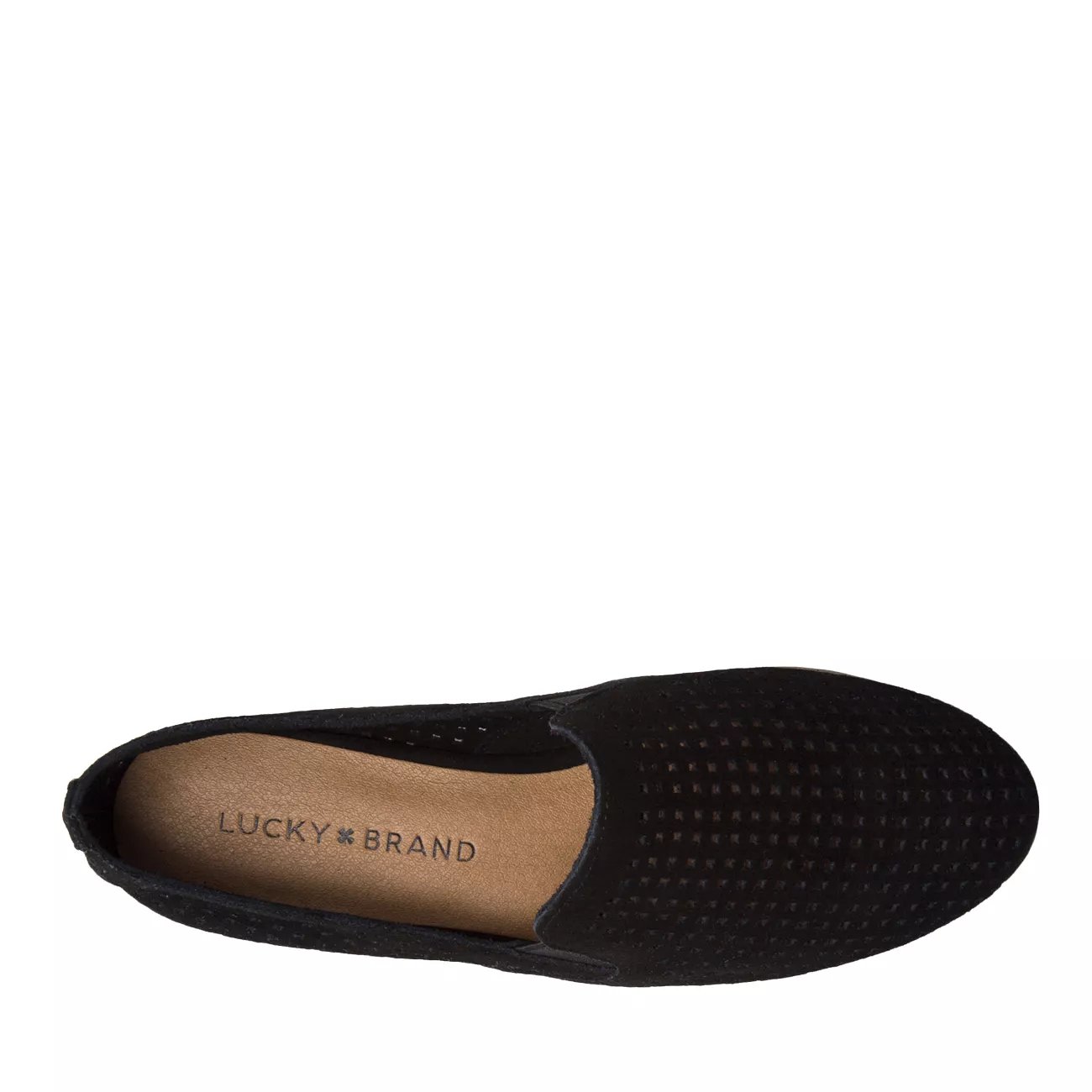 lucky brand suede flats
