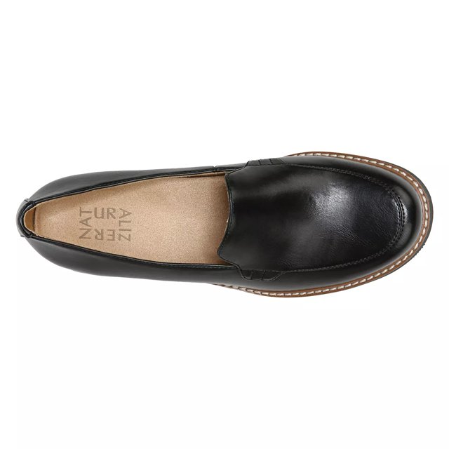 Naturalizer effie loafer black top