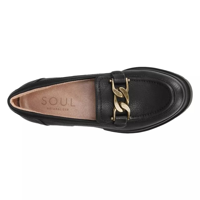 Natural cheap sole loafers