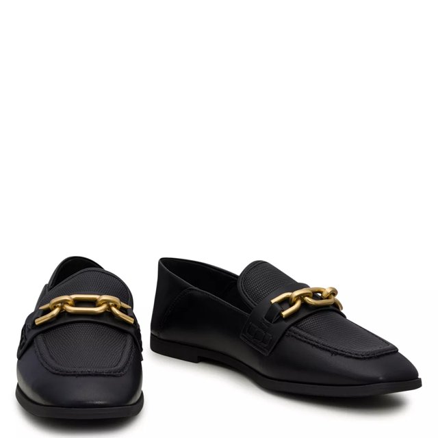 Call It Spring Women s Graceyy Penny Loafer in Black Size 6 Medium