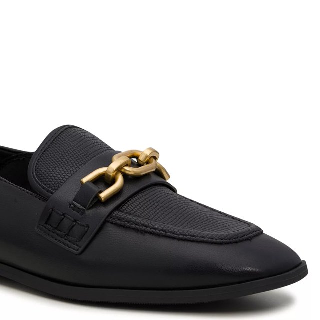 Call It Spring Women s Graceyy Penny Loafer in Black Size 6 Medium