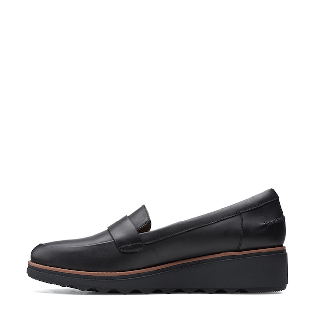 Clarks Women's Sharon Gracie Wedge Loafer | The Shoe Company