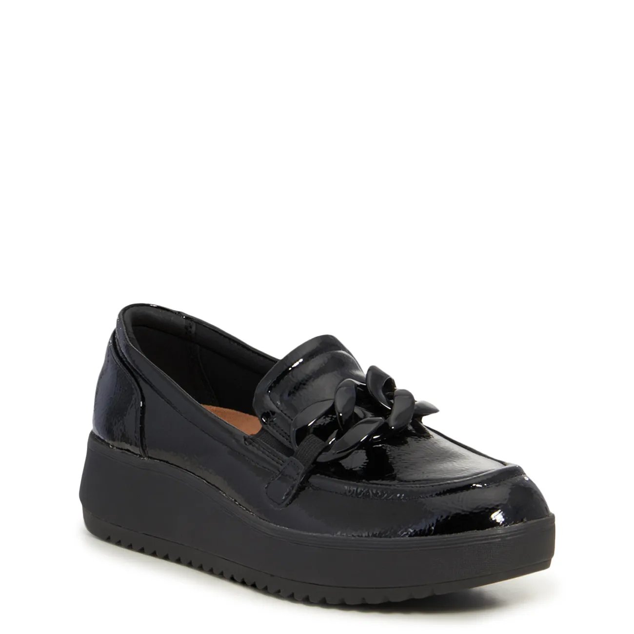 靴 WEISS PLATFORM LOAFERS Athlefit Women's Platform Chunky Loafers Comfortable Slip on