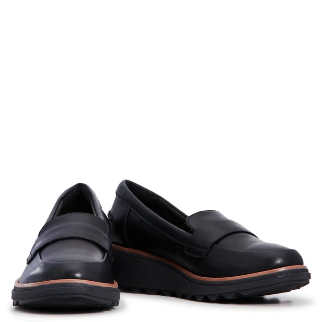 Clarks Women s Sharon Gracie Wide Wedge Loafer The Shoe Company