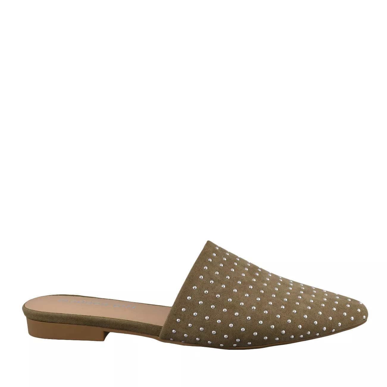 steve madden forever chain pointed toe mule tan suede
