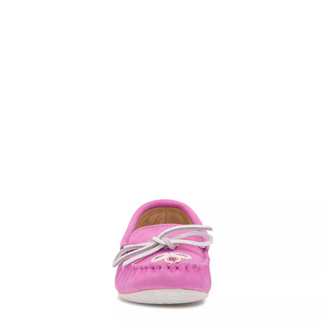 Pink on sale moccasin slippers