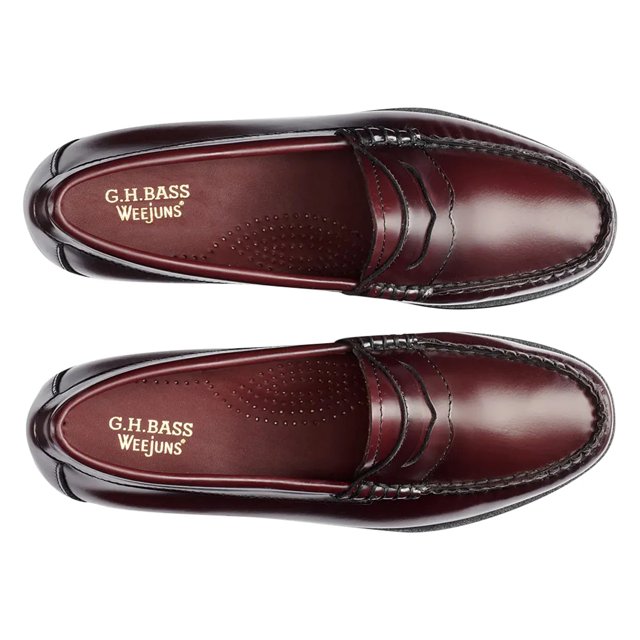 美品　GH BASSWEEJUNS PENNY WOMEN G.H.BASS Weejuns penny slingback loafers for Women - Black