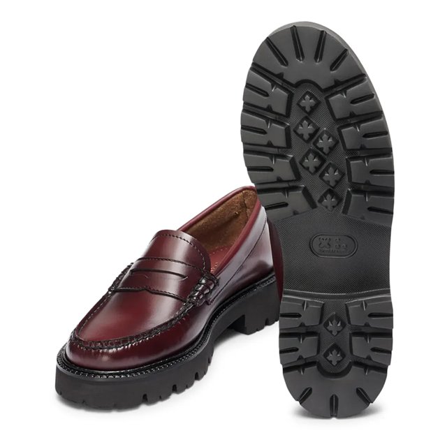 美品　GH BASSWEEJUNS PENNY WOMEN G.H. Bass Women's Whitney Super Lug Weejuns Loafer | The