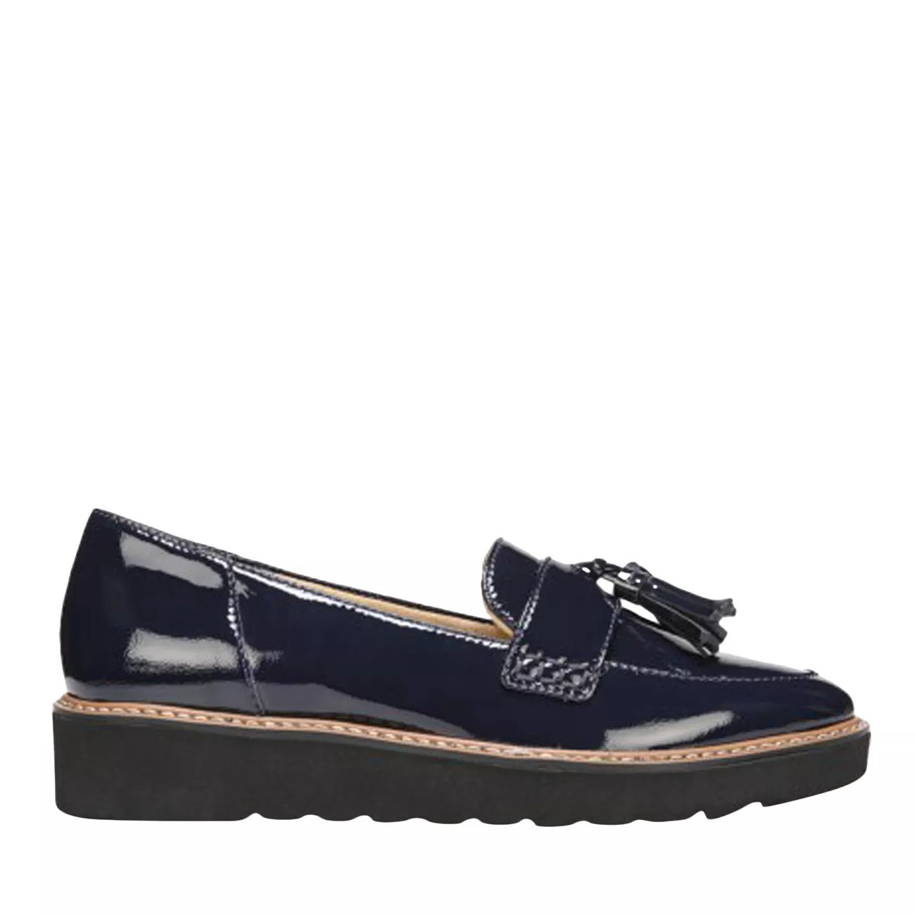 naturalizer august platform tassel loafer