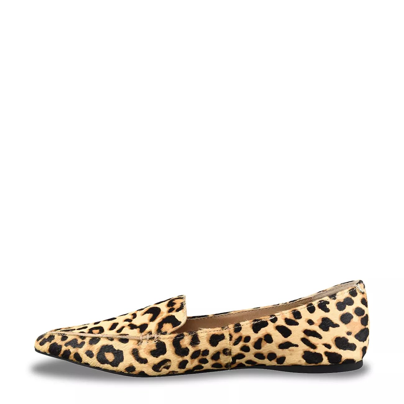 steve madden feather loafer snakeskin