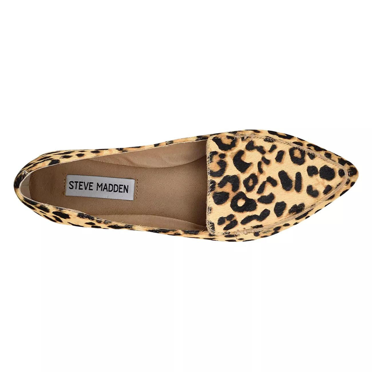 steve madden feather loafer snakeskin