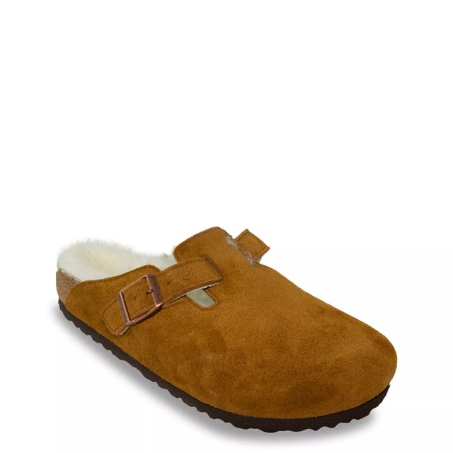 Shearling birkenstocks on sale