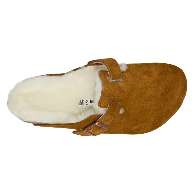 Birkenstock Women s Boston Shearling Clog The Shoe Company