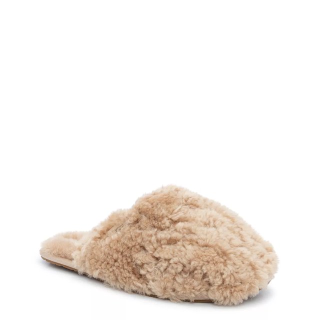 ugg women's maxi curly slide slipper