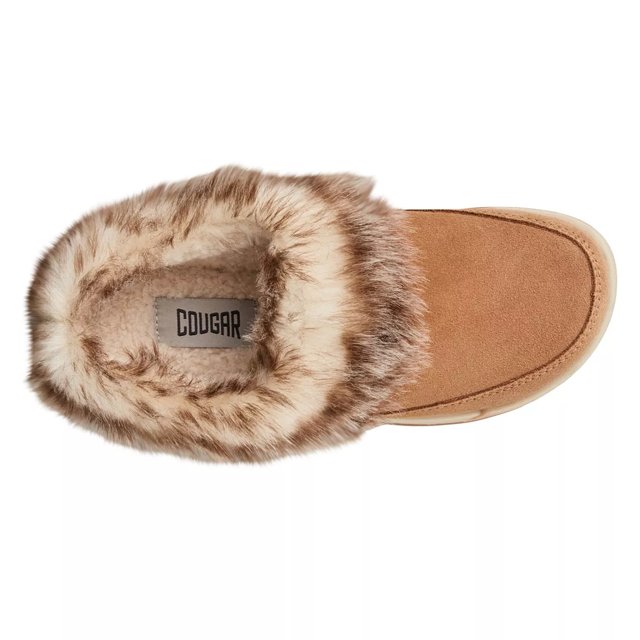 Cougar Women s Leeza Slipper in Camel Size 8 Medium