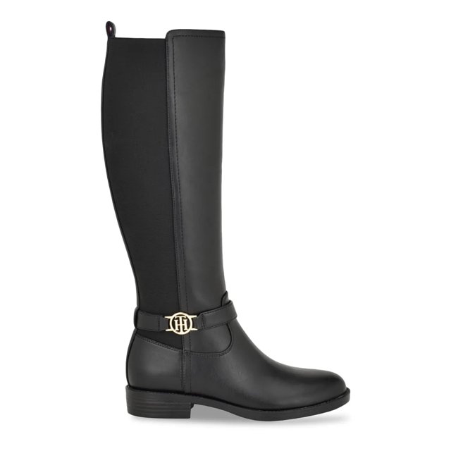 Tommy hilfiger long boots discount