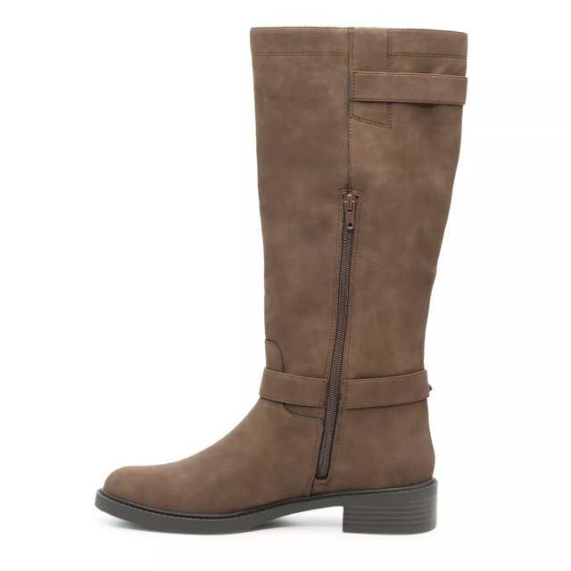 Justfab wide top width boots