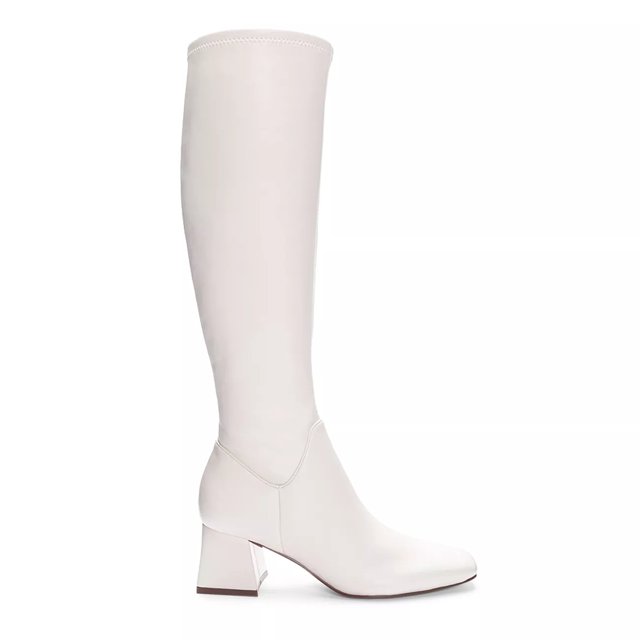 Chinese Laundry Women s Dario Knee High Boot in Cream Size 7.5 Medium