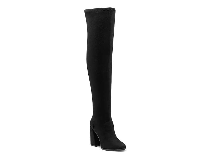 Dressy tall black on sale boots