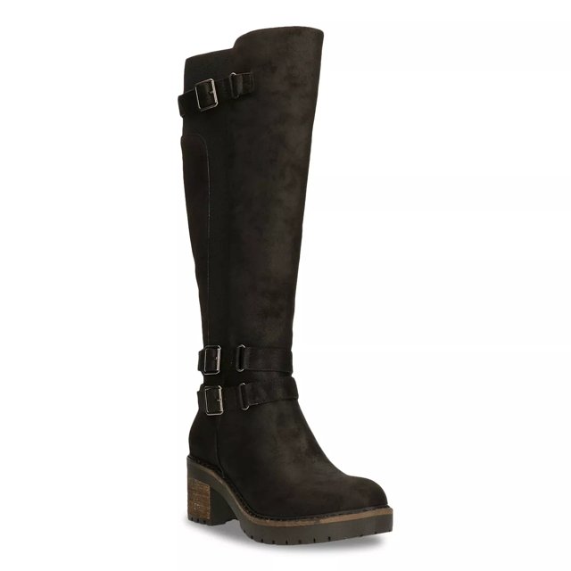 Knee length snow boots best sale