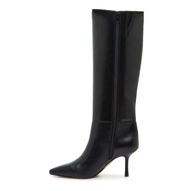 Knee high boots no zipper cheap