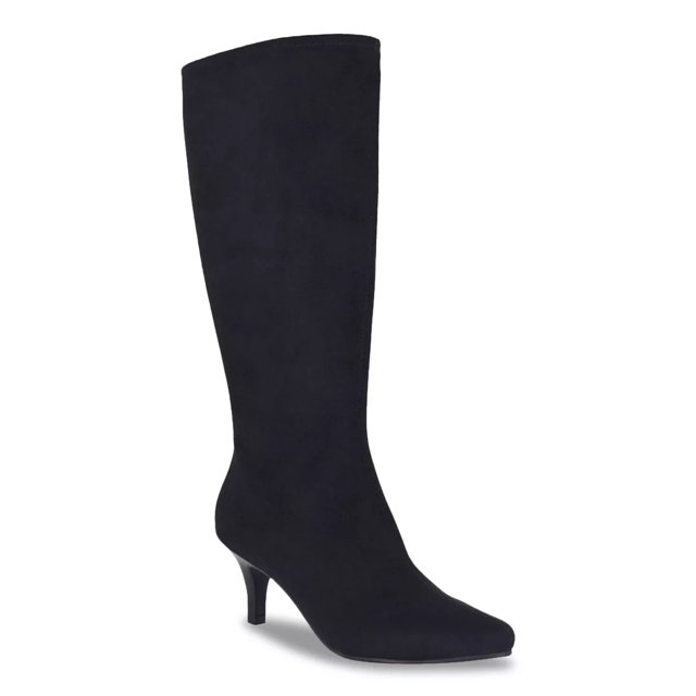 Impo Women s Nadie Wide Width Knee High Boot in Black Size 9.5