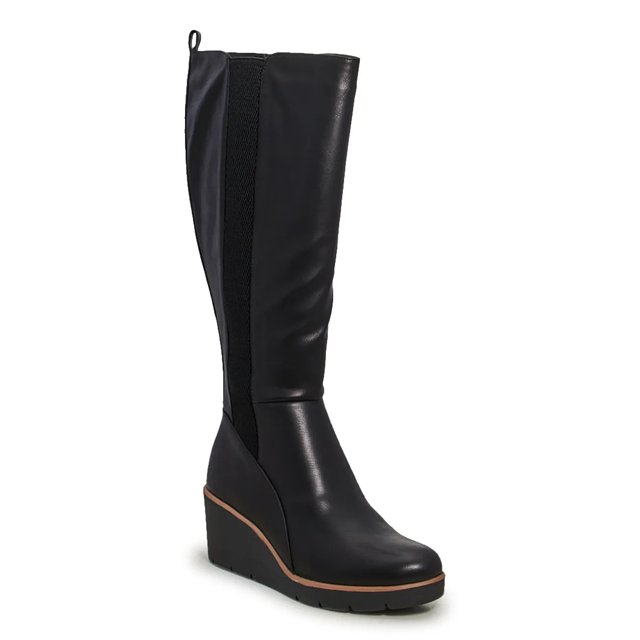 Soul Naturalizer Women s Adrian Knee High Wide Width Boot in Black Size 11
