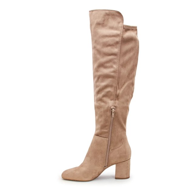 Carina taupe over the knee boots store