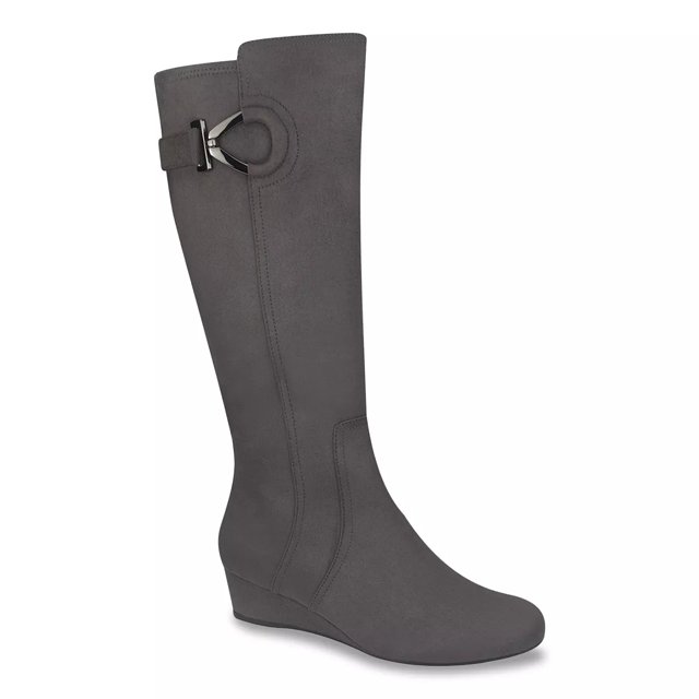 Impo white boots top