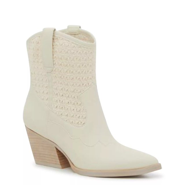 Dolce vita women's shanta leather western booties hot sale
