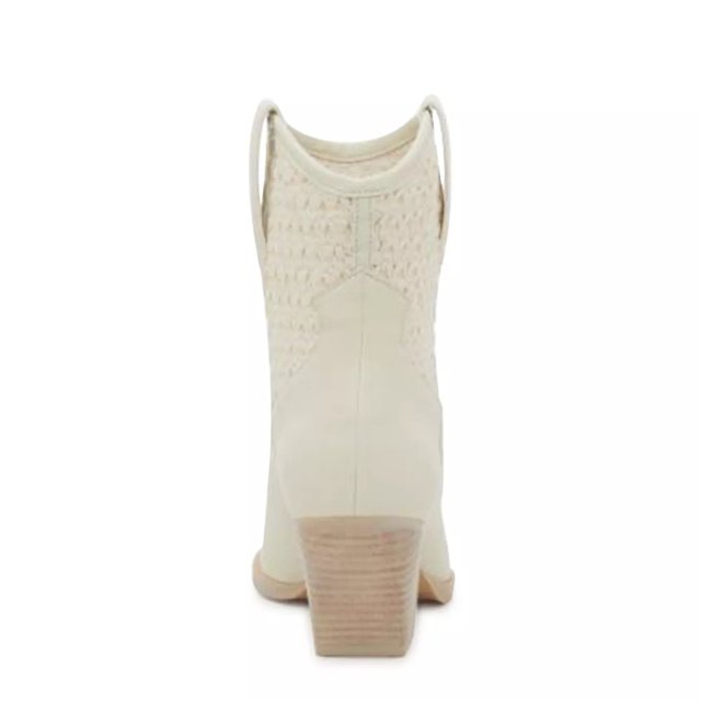 Dolce vita white booties hot sale