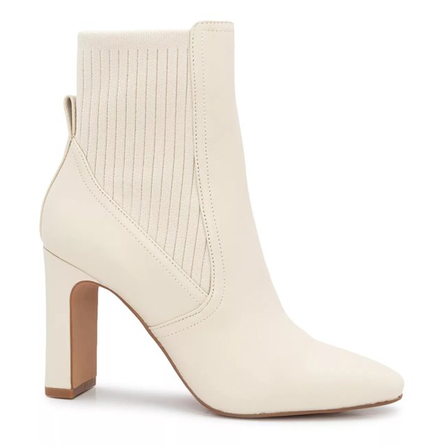 Vince camuto white booties deals