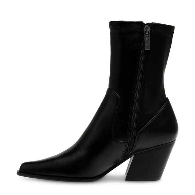 Head On Bootie Steve Madden Black 7.5