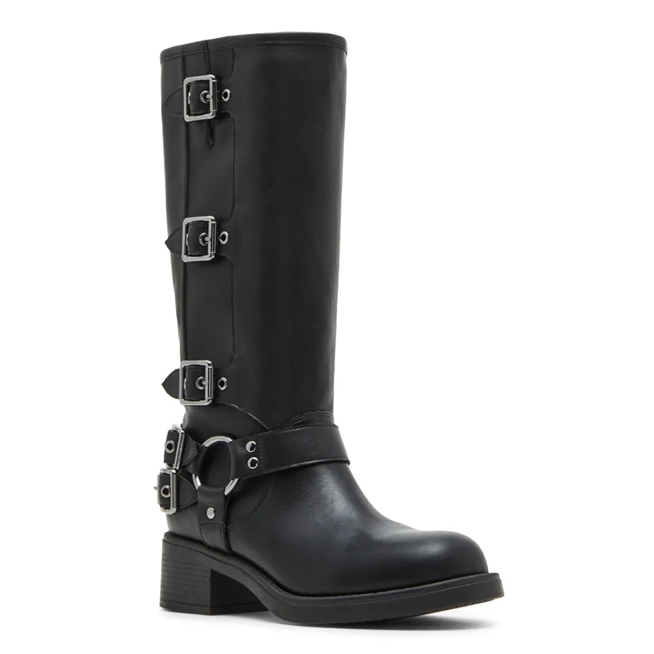 madden girl by Steve Madden Women s Clara Knee High Moto Boot DSW Canada