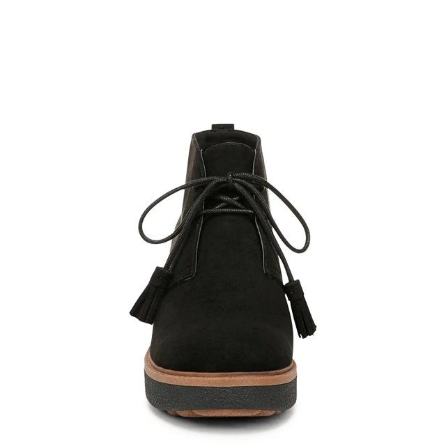Dr Scholls Women s Aurora Wedge Bootie in Black Size 6.5 Medium