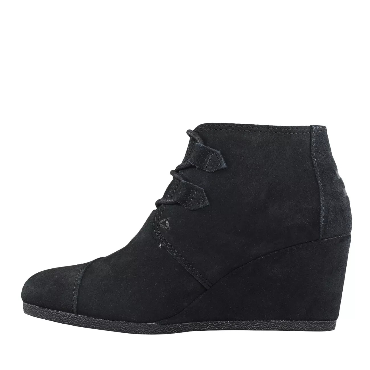 toms kala suede wedge bootie