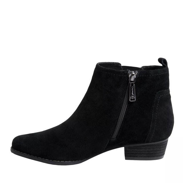 ivory leather bootie