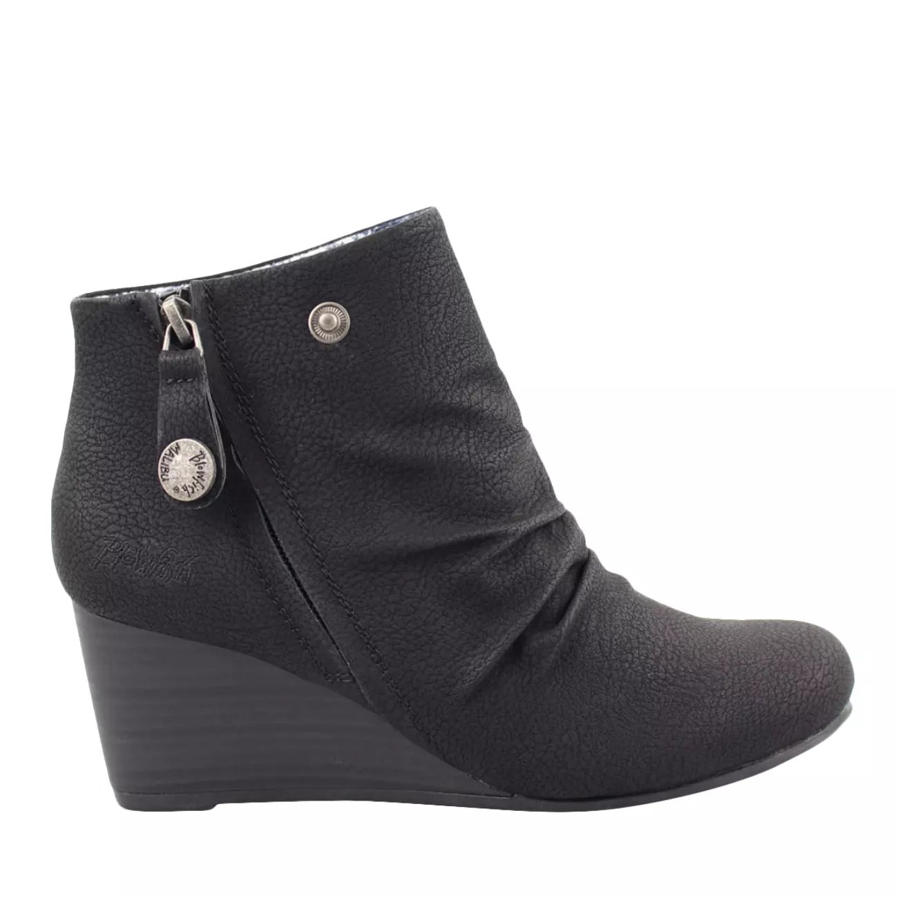 blowfish wedge booties