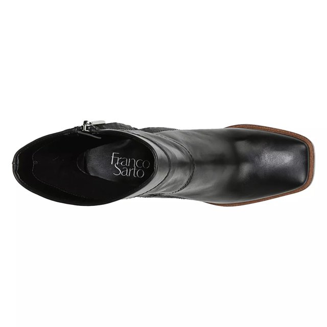 Franco sarto clearance booties black leather