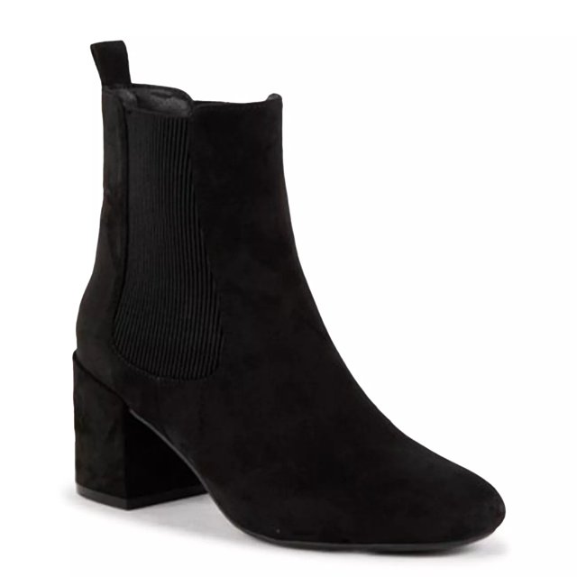 Steve madden black suede ankle boots hotsell