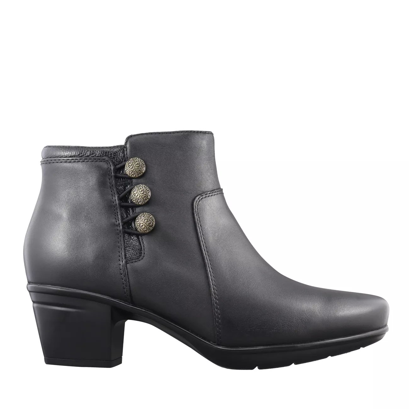 clarks emslie monet heeled ankle boot