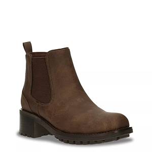 Brown leather outlet chelsea boots ladies